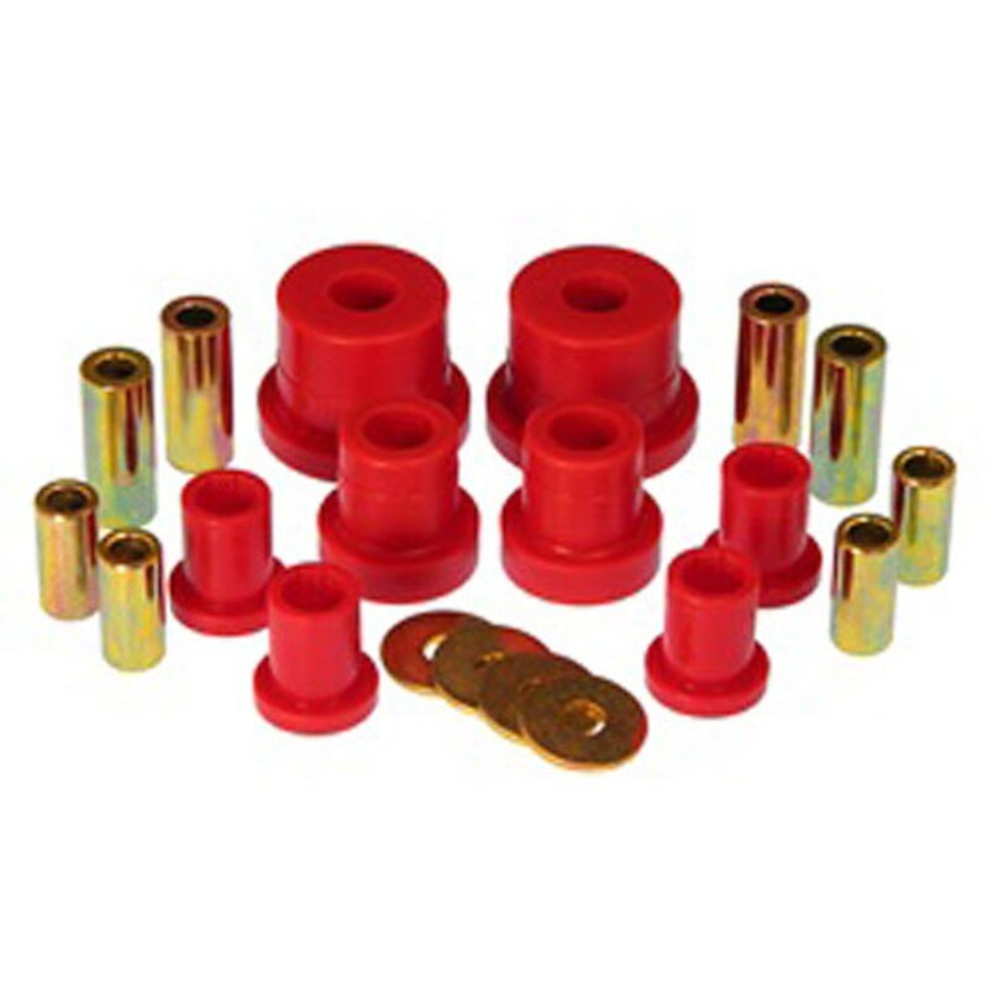 Picture of Prothane 06-09 Chevy Trailblazer Front Control Arm Bushings - Red