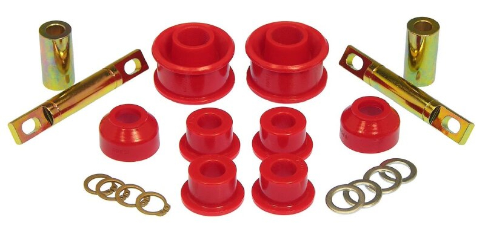 Picture of Prothane Chevy HHR/Cobalt Front Control Arm Bushings - Red