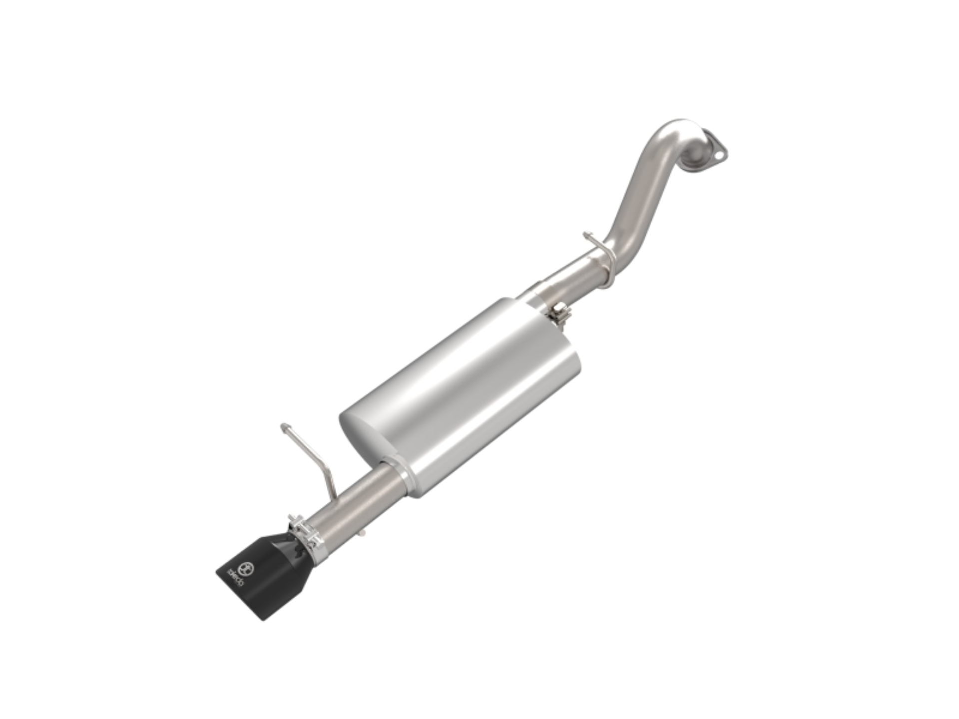Picture of aFe 14-19 Toyota Corolla 1.8L Takeda 2.5in 304SS Axle-Back Exhaust w/ Black Tip