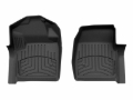 Picture of WeatherTech 17-25 Ford SuperDuty Regular Cab w/Vinyl Floors Front FloorLiner HP - Black