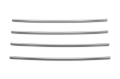 Picture of Husky Liners 21-25 Ford Bronco Sport Door Edge Guards (4pc Set) - Carbonized Gray