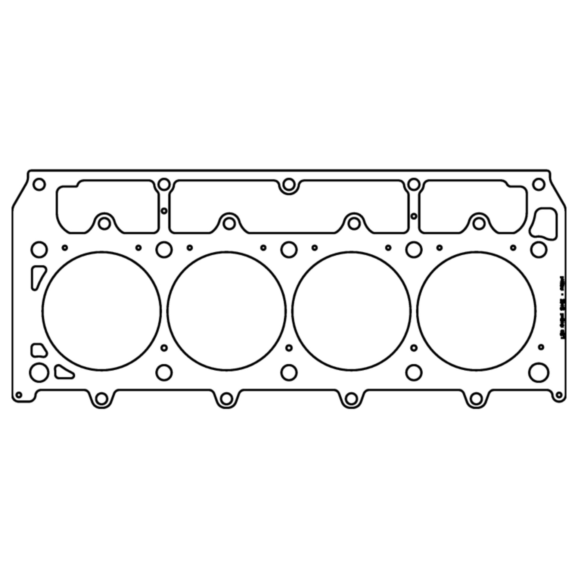 Picture of Cometic Gasket GM LSX Gen-4 SB V8 .063in DST Cyl. HG - 4.165in Bore - 1/2in & 3/8in Studs - RHS
