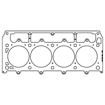 Picture of Cometic Gasket GM LSX Gen-4 SB V8 .071in DST Cyl. HG - 4.165in Bore - 1/2in & 3/8in Studs - RHS