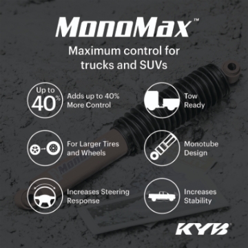 Picture of KYB 14-19 RAM 2500 RWD (w/o Rear Air Spring & w/ HD Shocks) MonoMax Gas Shock - Rear