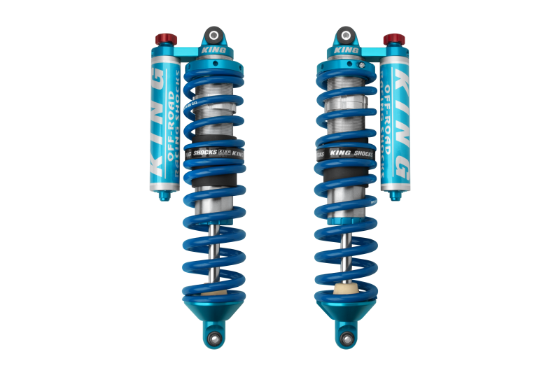 Picture of King Shocks 2016+ Can-Am Defender 2.5 Front Piggyback Coilover w/ Adjuster