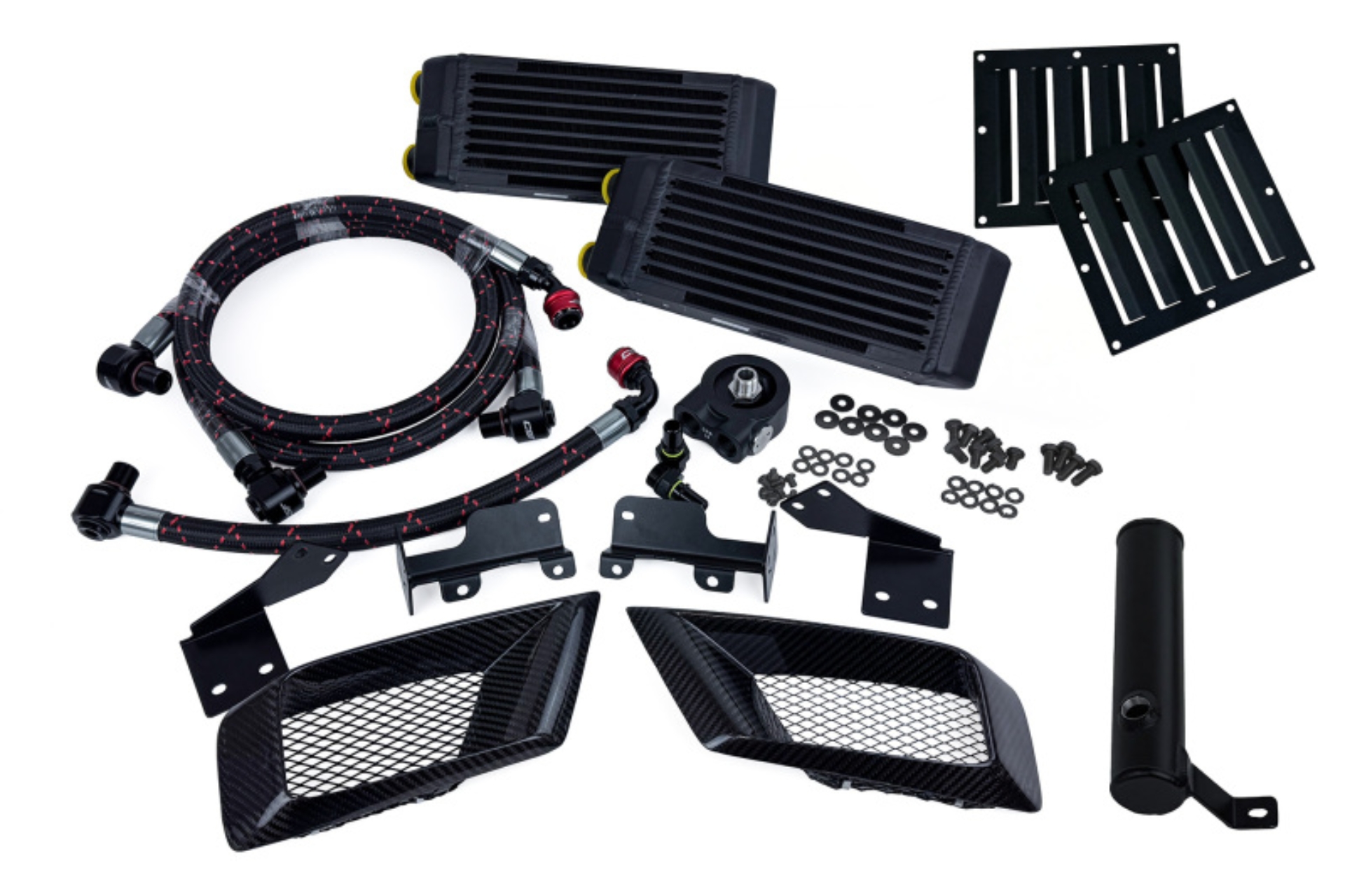 Picture of CSF 2023+ Honda Civic Type R FL5 High-Performance Dual Engine Oil Cooler Kit