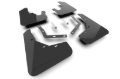 Picture of Rally Armor 23-26 Honda CR-V Black Mud Flap - Metallic Black Logo