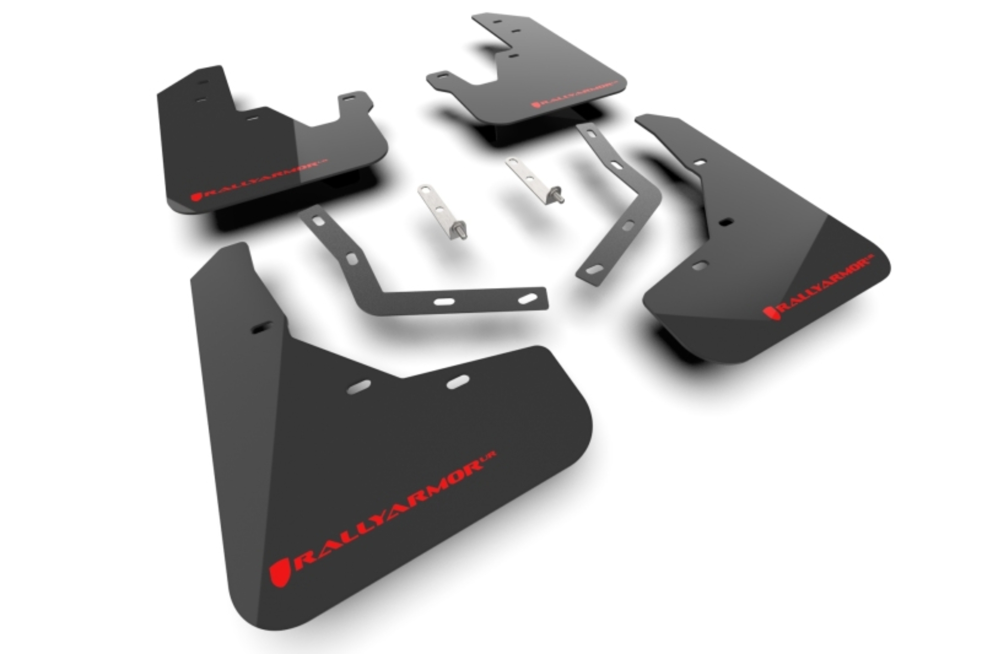 Picture of Rally Armor 23-26 Honda CR-V Black Mud Flap - Red Logo