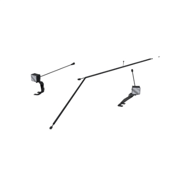 Picture of MBRP Ditch Light Kit Amber Flood Beam Ford Ranger Raptor 24-26 Upfitter Switch Models Only