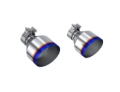 Picture of MBRP T304 SS Burnt End Tip 2.125inID, 5inOD Out, 7.25in Length, Pair 17-25 BRZ / GR86