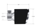 Picture of MBRP CF Tip 2.125in ID, 5in OD Out, 7.25in Length, Pair 17-25 BRZ/GR86