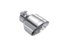 Picture of MBRP T304 SS Tip 2.5in ID, 5in OD Out, 8in Length, Angle Cut, Dual Wall