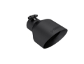 Picture of MBRP Black-Coated Tip 2.5in ID, 5in OD Out, 8in Length, Angle Cut, Dual Wall