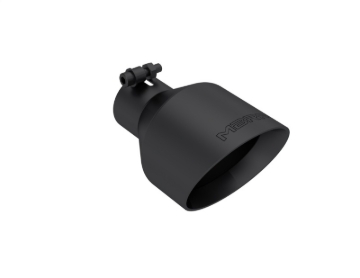 Picture of MBRP Black-Coated Tip 2.5in ID, 5in OD Out, 8in Length, Angle Cut, Dual Wall
