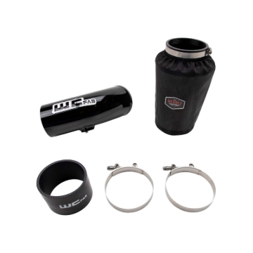 Picture of Wehrli Cummins 2nd Gen Swap 4in. Intake Kit - Bengal Silver