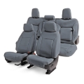 Picture of Covercraft 23-26 Ford F250-F550 SD Leatherette PrecisionFit Custom Front Row Seat Covers - Med Grey