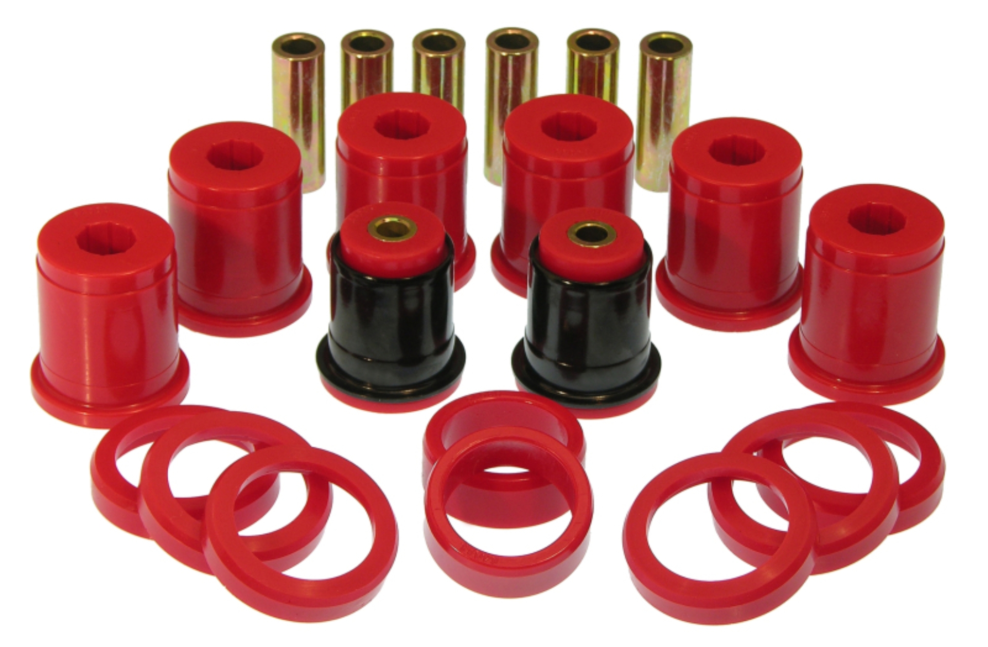 Picture of Prothane 78-95 GM Full Size Rear Control Arm Bushings - Red