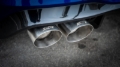 Picture of Borla 22-25 Volkswagen Golf R S-type Cat-Back Exhaust - Dual 4.5in Stainless Brushed Tips w/ Logo