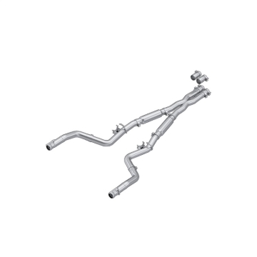 Picture of MBRP 15-23 Dodge Challenger 6.2L, 6.4L HEMI AL Steel 3in Cat-Back Dual Split - Street Version