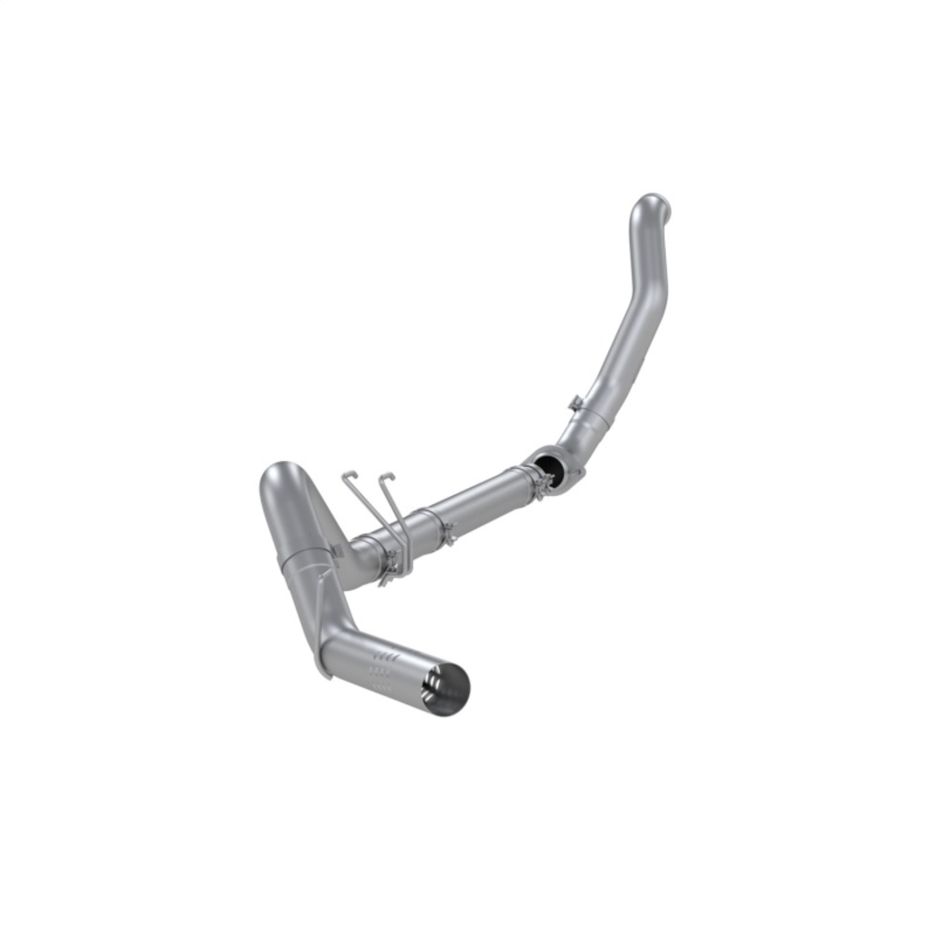 Picture of MBRP 08-10 F250/F350/F450 6.4L PS AL Steel 4in Filter-Back Single Side - No Muffler w/ DP
