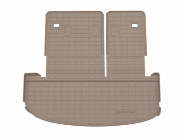Picture of WeatherTech 20-25 Kia Telluride SeatBack Cargo Liners HP - Tan