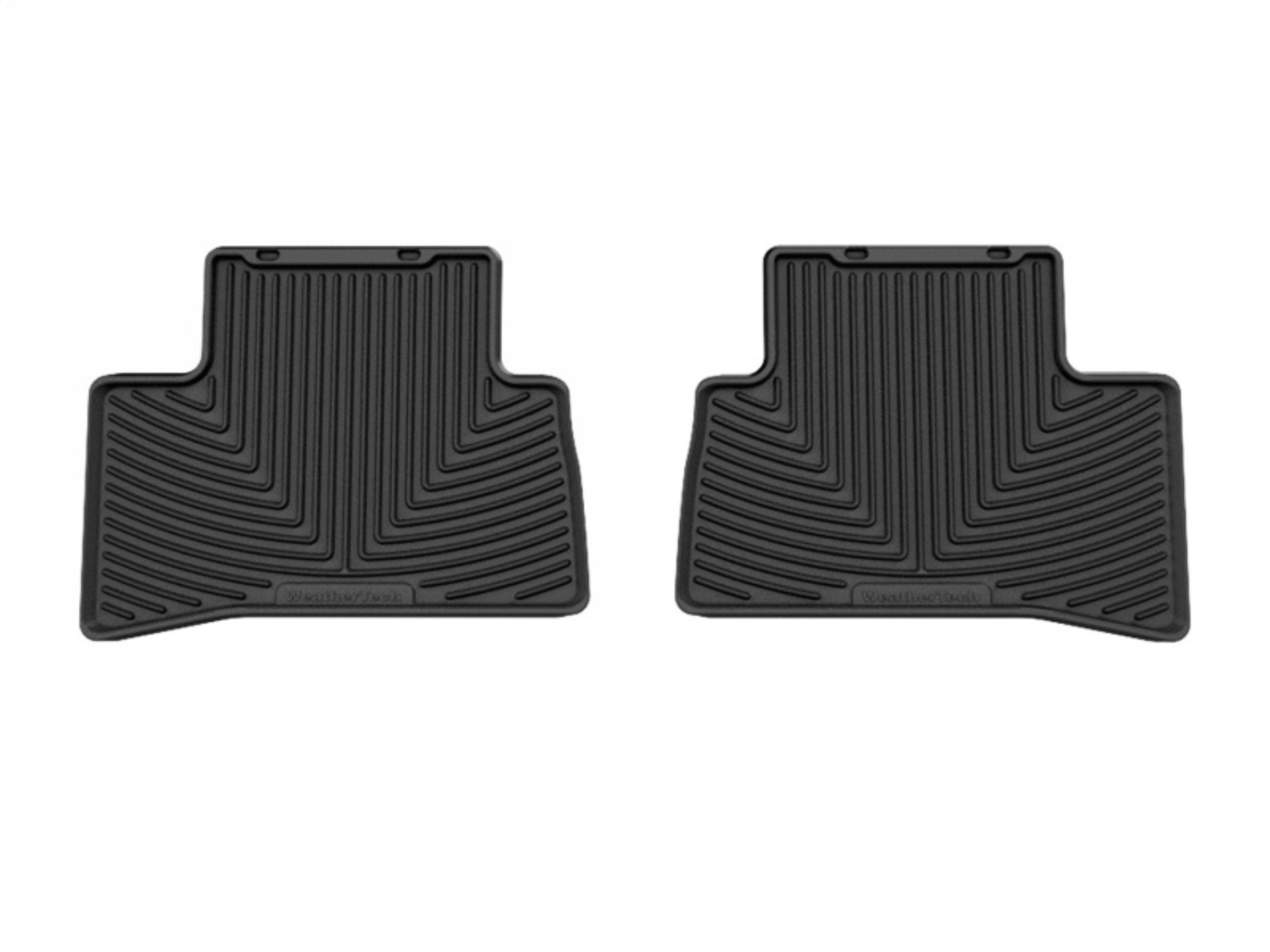Picture of WeatherTech Hybrid Rear All-Weather Floor Mats - Bl - W703