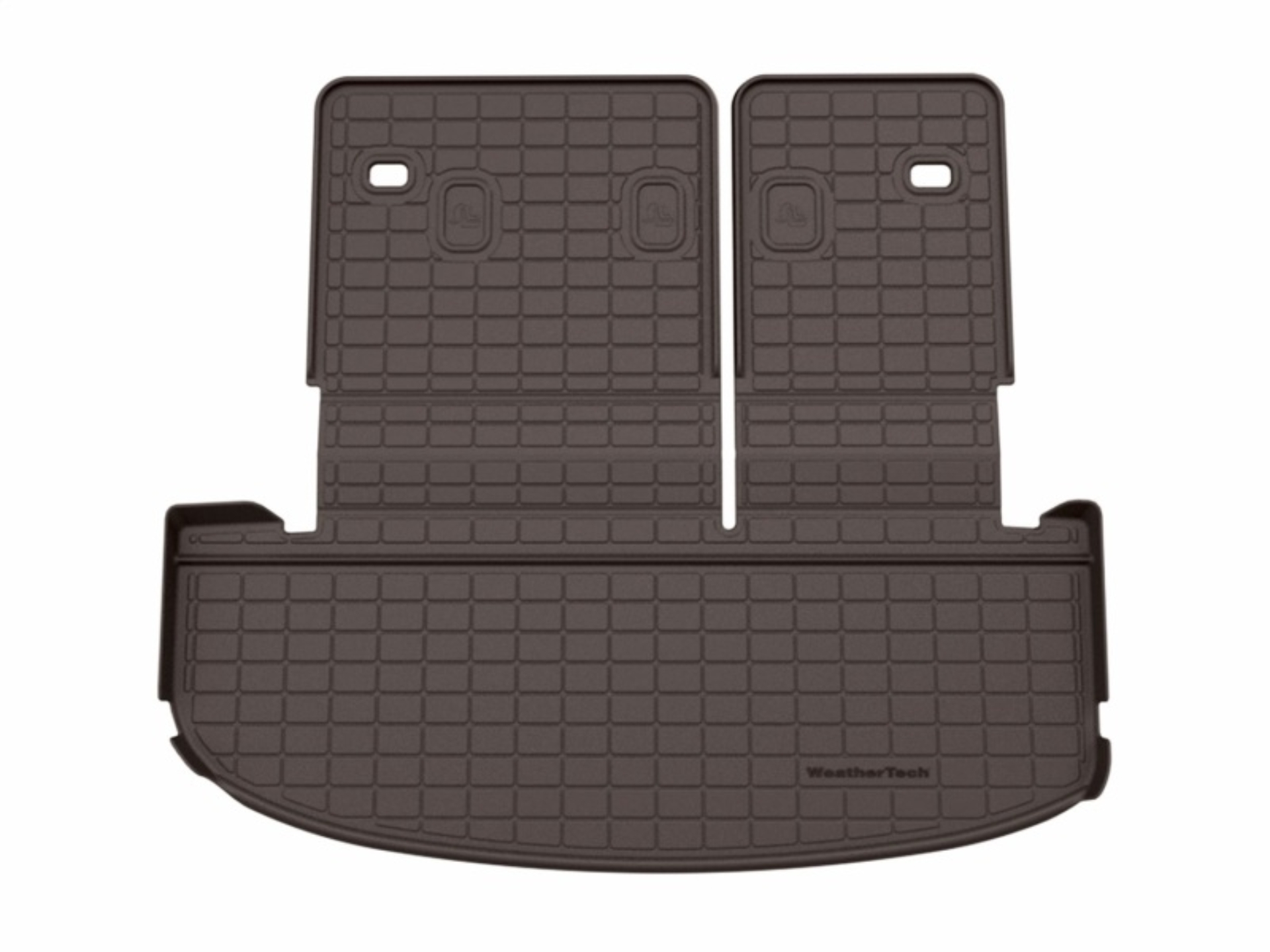 Picture of WeatherTech 20-25 Kia Telluride SeatBack Cargo Liners HP - Cocoa