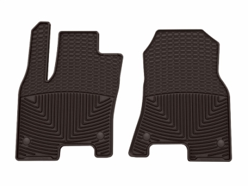 Picture of WeatherTech 2025 Ram Truck 1500 (Incl. RHO) CC/QC (No Vinyl) Front All-Weather Floor Mats - Cocoa