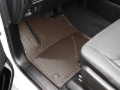 Picture of WeatherTech 2025 Ram Truck 1500 (Incl. RHO) CC/QC (No Vinyl) Front All-Weather Floor Mats - Cocoa