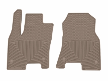 Picture of WeatherTech 2025 Ram Truck 1500 (Incl. RHO) CC/QC (No Vinyl) Front All-Weather Floor Mats - Tan