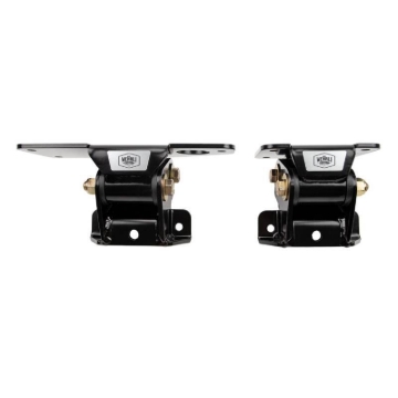 Picture of Wehrli 01-10 GM HD Chassis L5P Engine Swap Mount Kit - Semi-Gloss Black