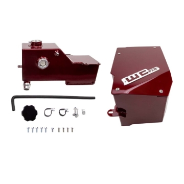 Picture of Wehrli 17-24 6.7L Power Stroke Coolant Tank and Battery Box Kit - WCFab Red
