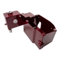 Picture of Wehrli 17-24 6.7L Power Stroke Coolant Tank and Battery Box Kit - WCFab Red