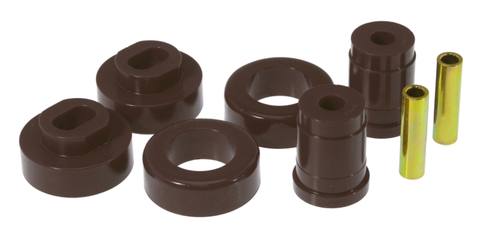Picture of Prothane 84-87 Pontiac Fiero Engine Cradle Mounts - Black
