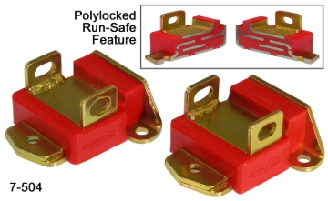 Picture of Prothane GM Motor Mounts - Type A Short - Red