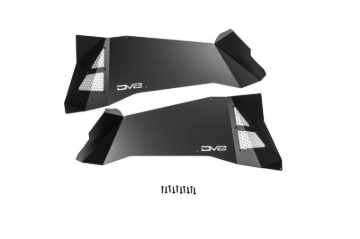 Picture of DV8 Offroad JK Rear Inner Fender - Satin Black - INFEND-10RB