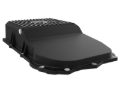 Picture of aFe 18-25 Jeep Wrangler JL V6 Transmission Pan - Black w/ Machined Fins