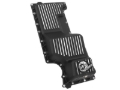 Picture of aFe 20-25 GM Trucks L6 3.0L Engine Oil Pan - Black w/ Machined Fins