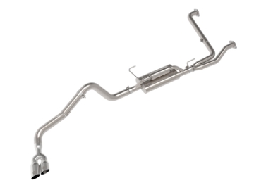 Picture of aFe 2022+ Nissan Frontier V6 Vulcan Series SS Cat-back Exhaust w/ Polished Tips