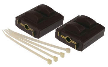 Picture of Prothane GM Motor Mount Small Clamshell - Black