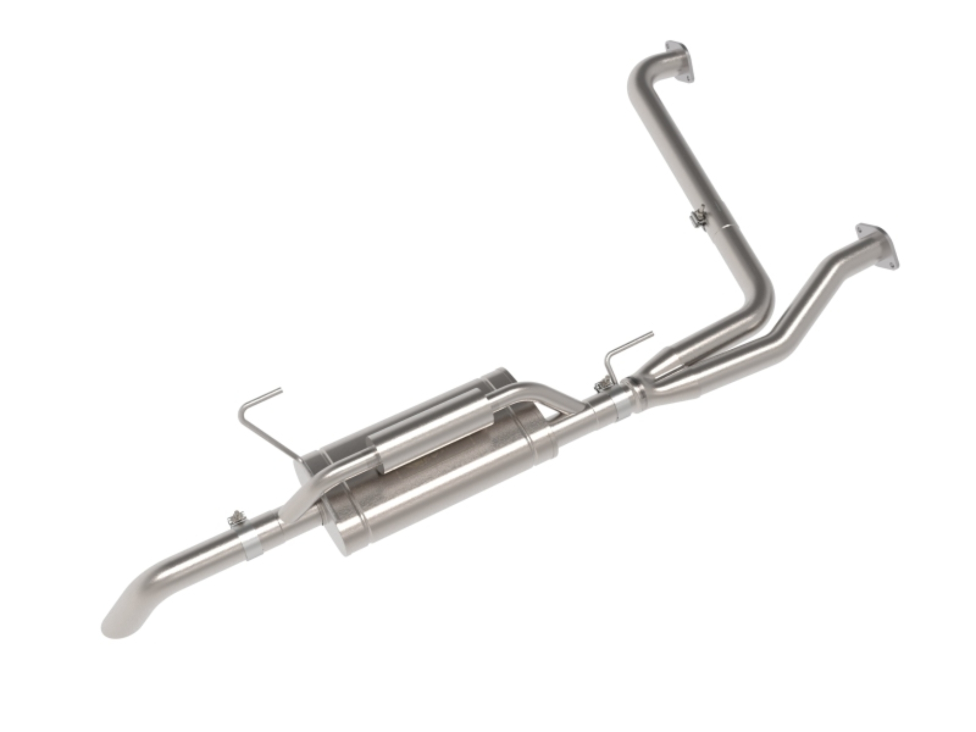 Picture of aFe 2022+ Nissan Frontier V6 ROCK BASHER SS Cat-Back Exhaust System