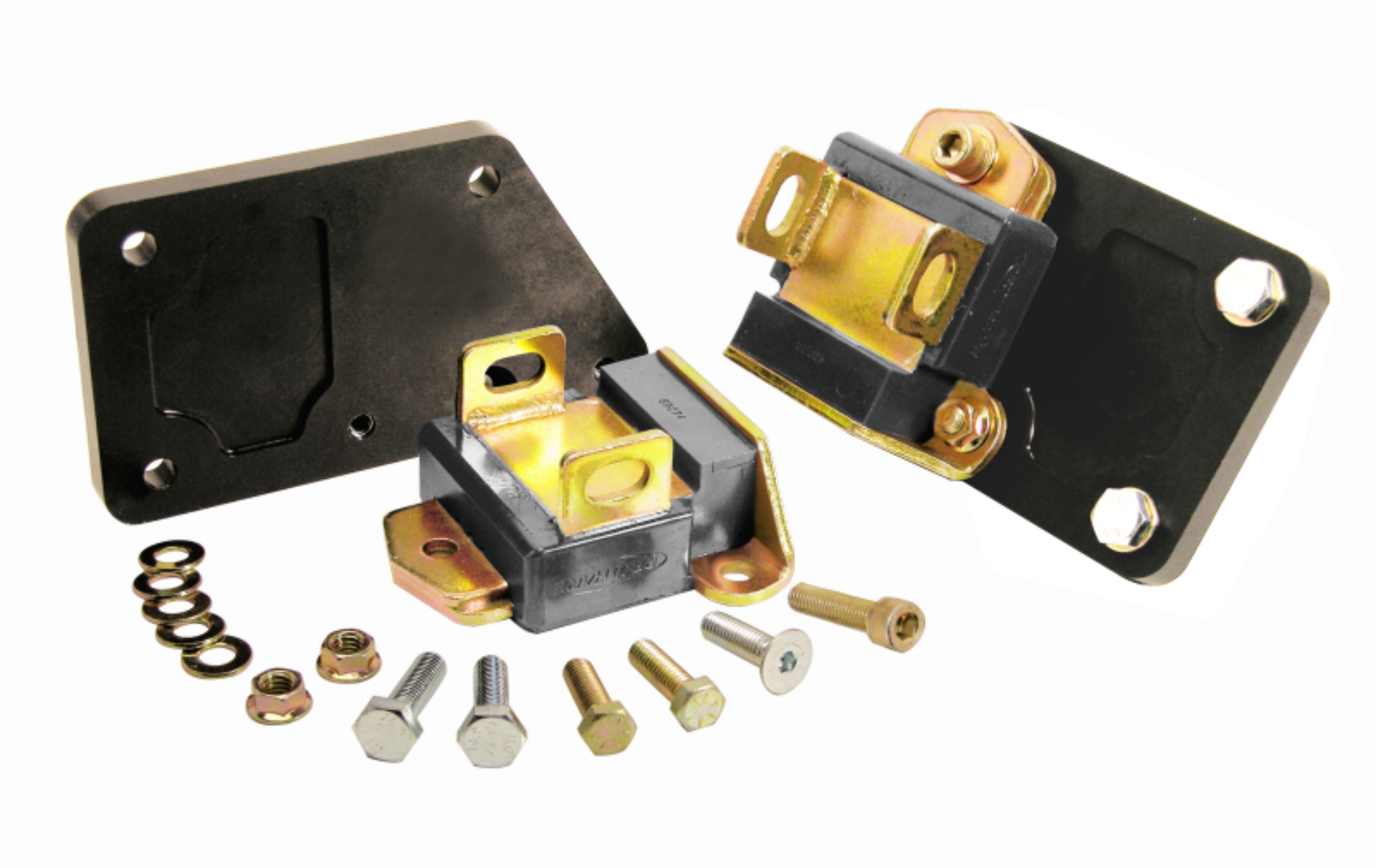 Picture of Prothane Chevy LS1 Motor Mount Adapter Kit - Black