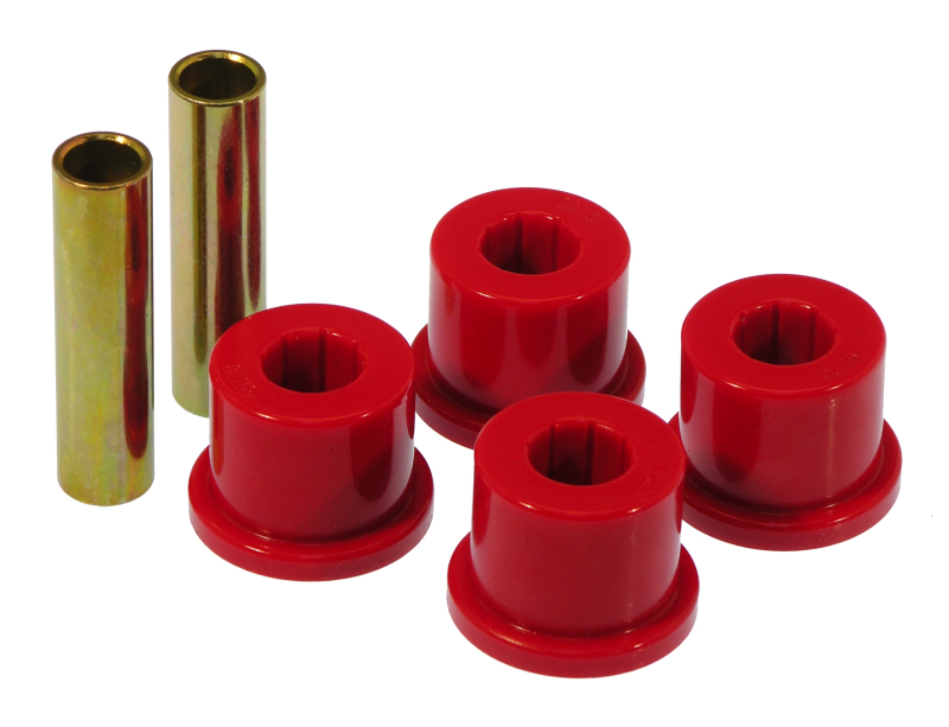 Picture of Prothane GM 2/4wd Rear 1.5in OD Frame Shackle Bushings - Red