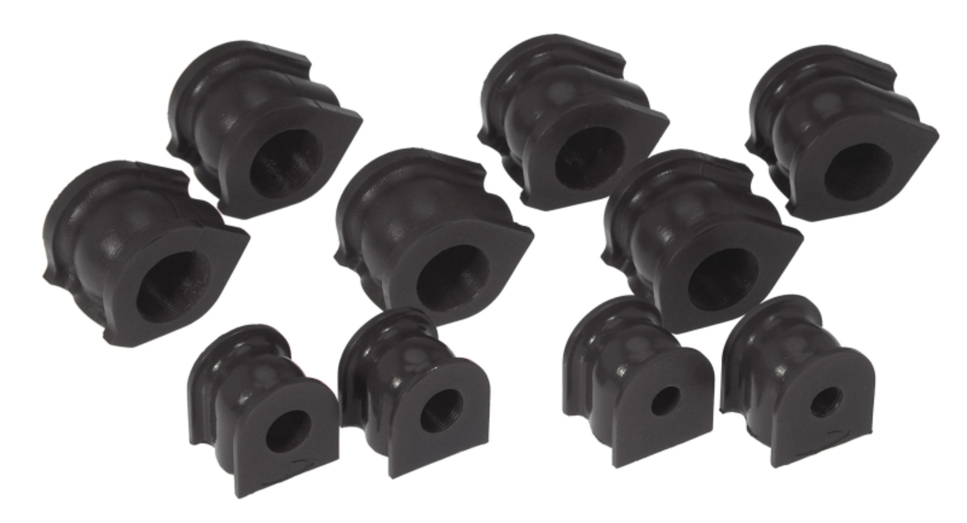 Picture of Prothane 06+ Honda Civic Front/Rear Sway Bar Bushing Kit - Black