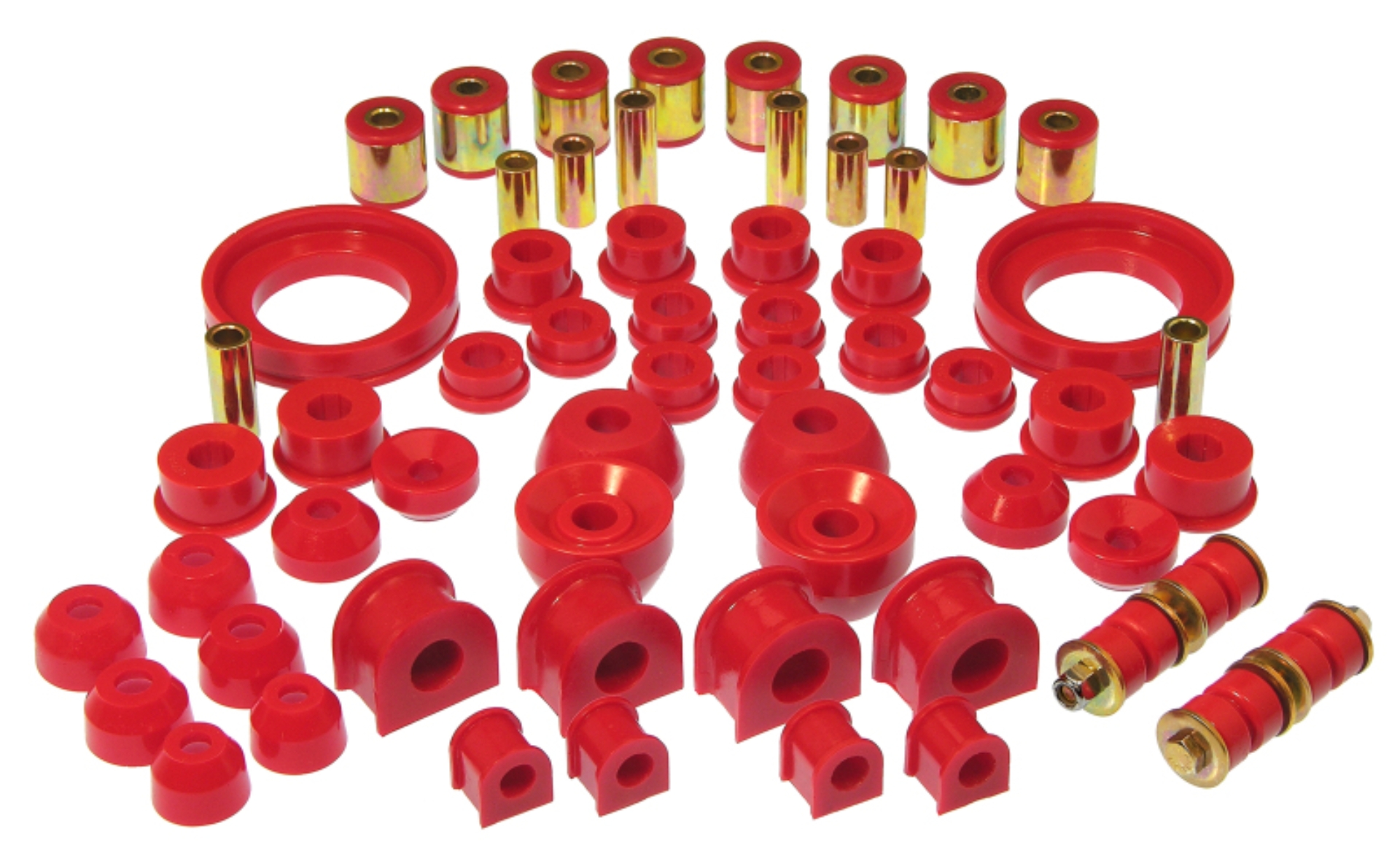 Picture of Prothane 90-93 Honda Accord Total Kit - Red