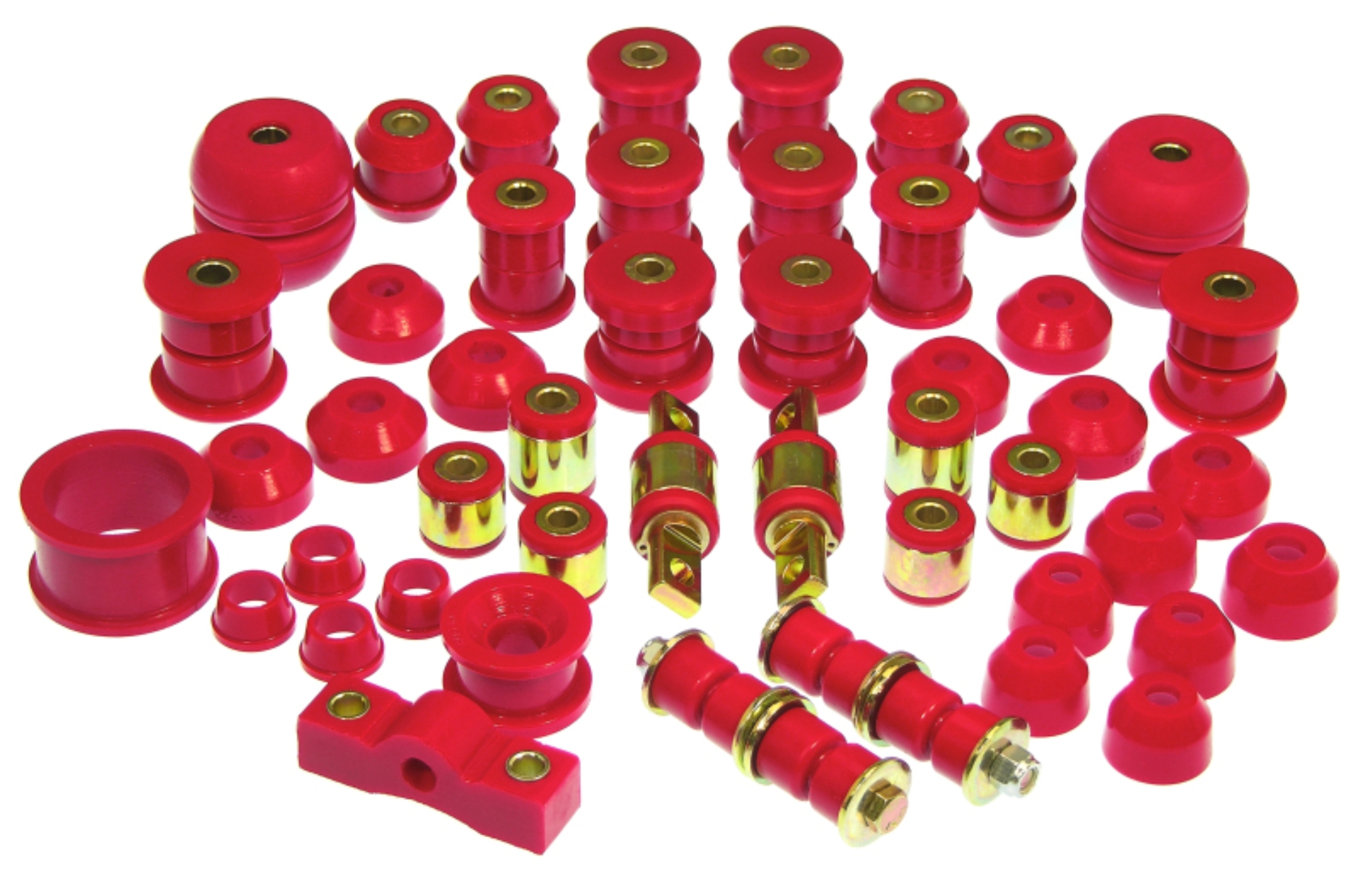 Picture of Prothane 90-93 Acura Integra Total Kit - Red