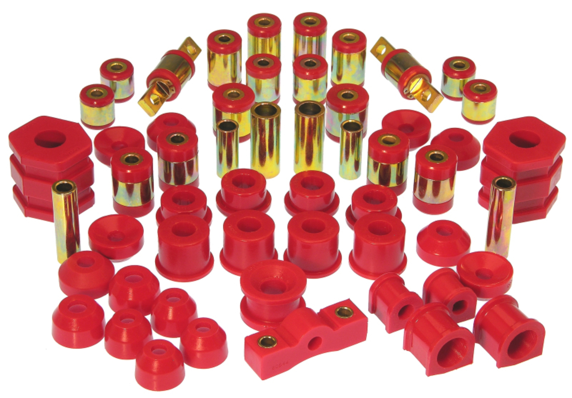 Picture of Prothane 99-00 Honda Civic Total Kit - Red