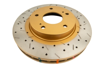 Picture of DBA 7/90-96 Turbo/6/89-96 Non-Turbo 300ZX Front Drilled & Slotted 4000 Series Rotor