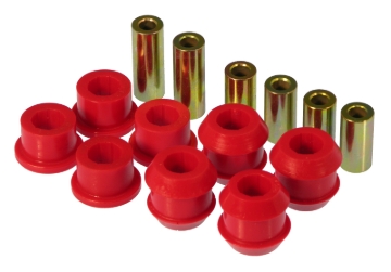 Picture of Prothane 90-93 Acura Integra Front Upper/Lower Control Arm Bushings - Red