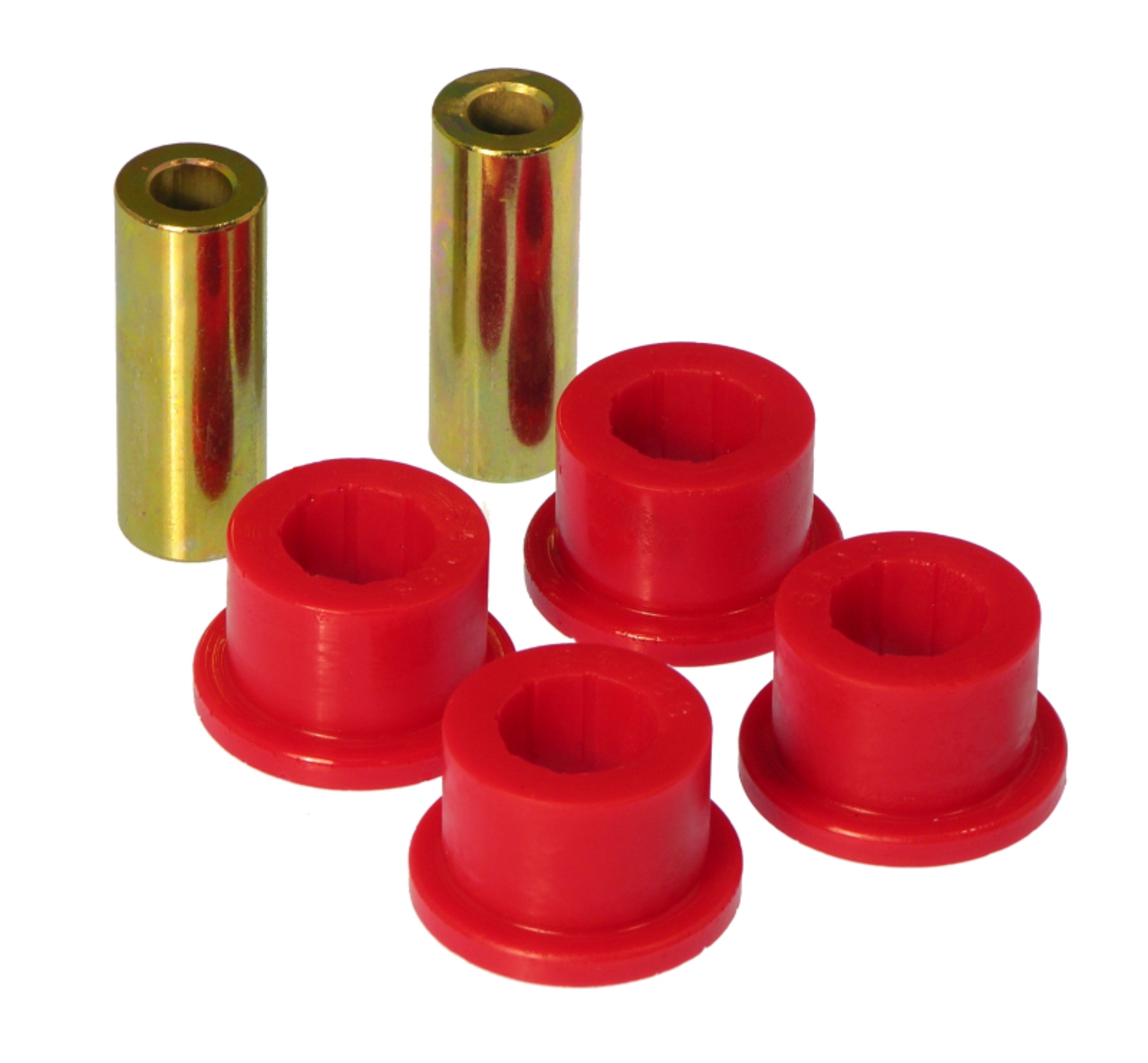 Picture of Prothane 88-91 Honda Civic Front Lower Control Arm Bushings - Red